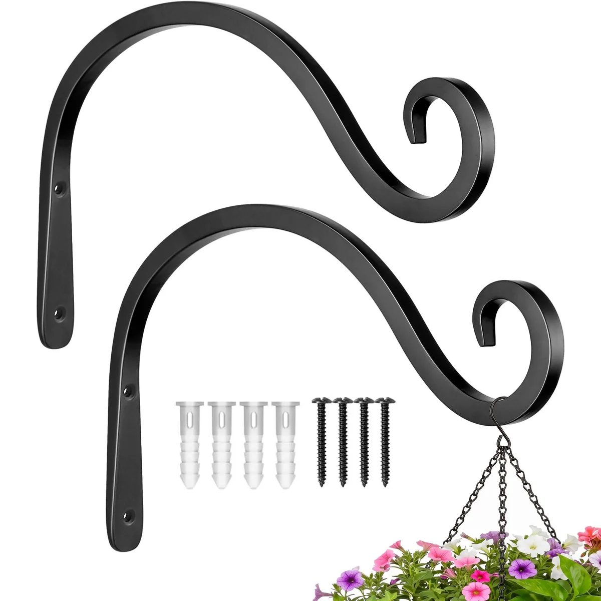 Curved Wall Plant Hangers
