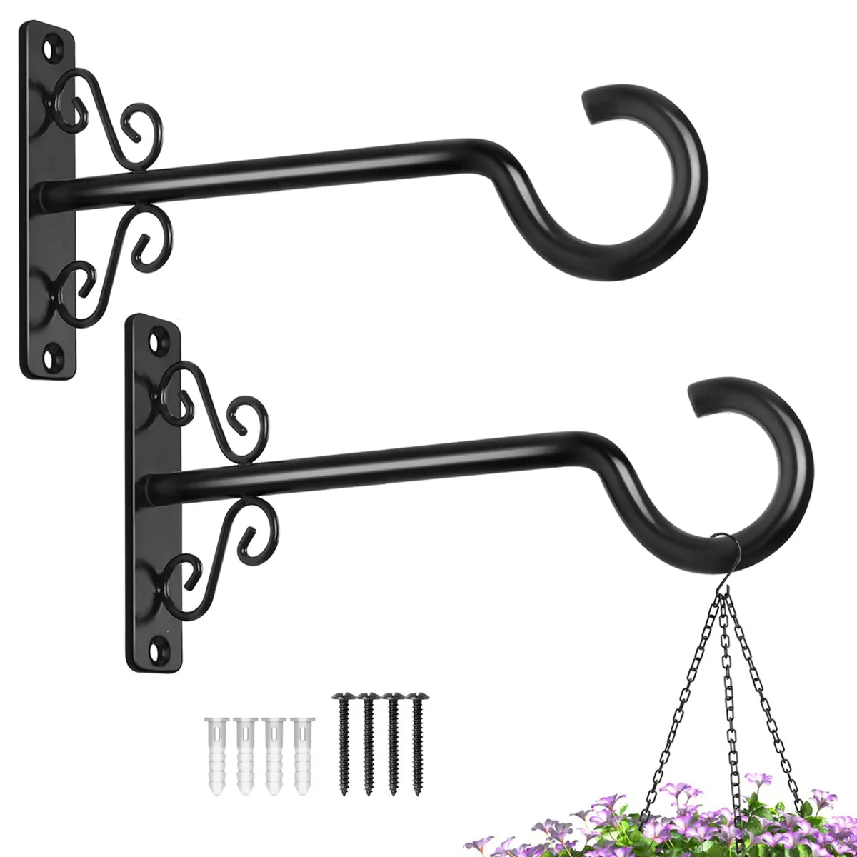 Decorative Scroll Plant Hangers